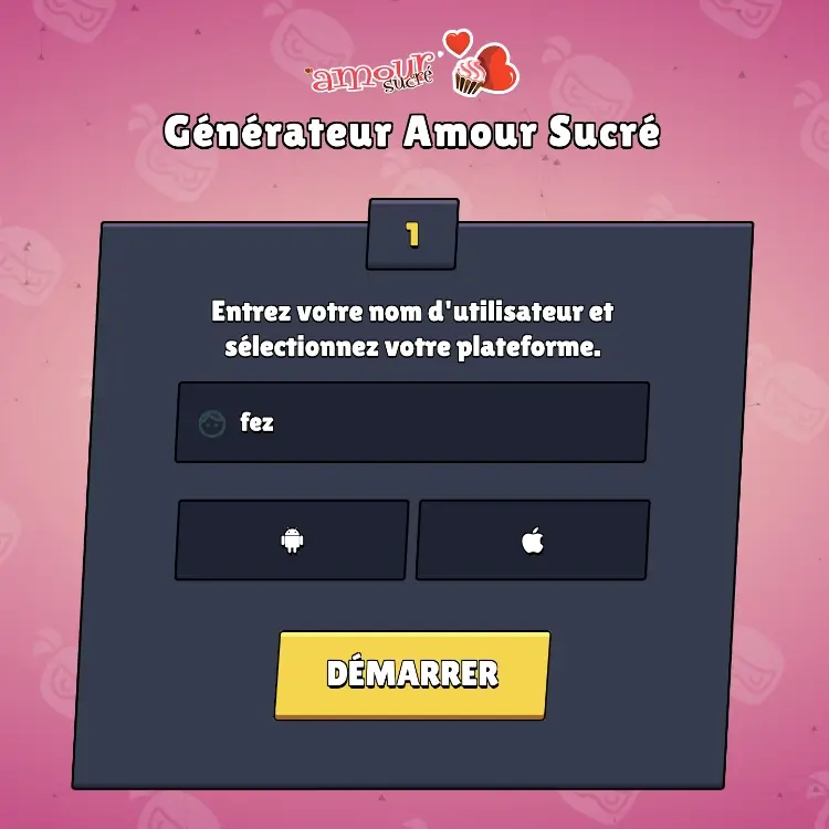 PA illimités et gratuits sur Amour Sucré